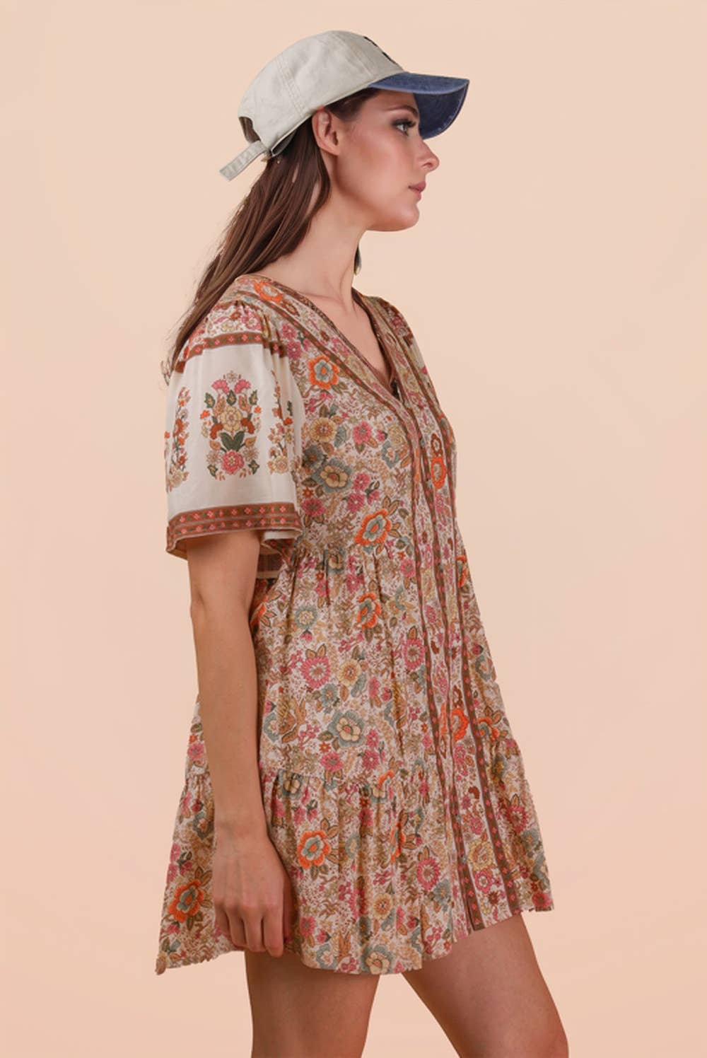 Woven Mini Dress