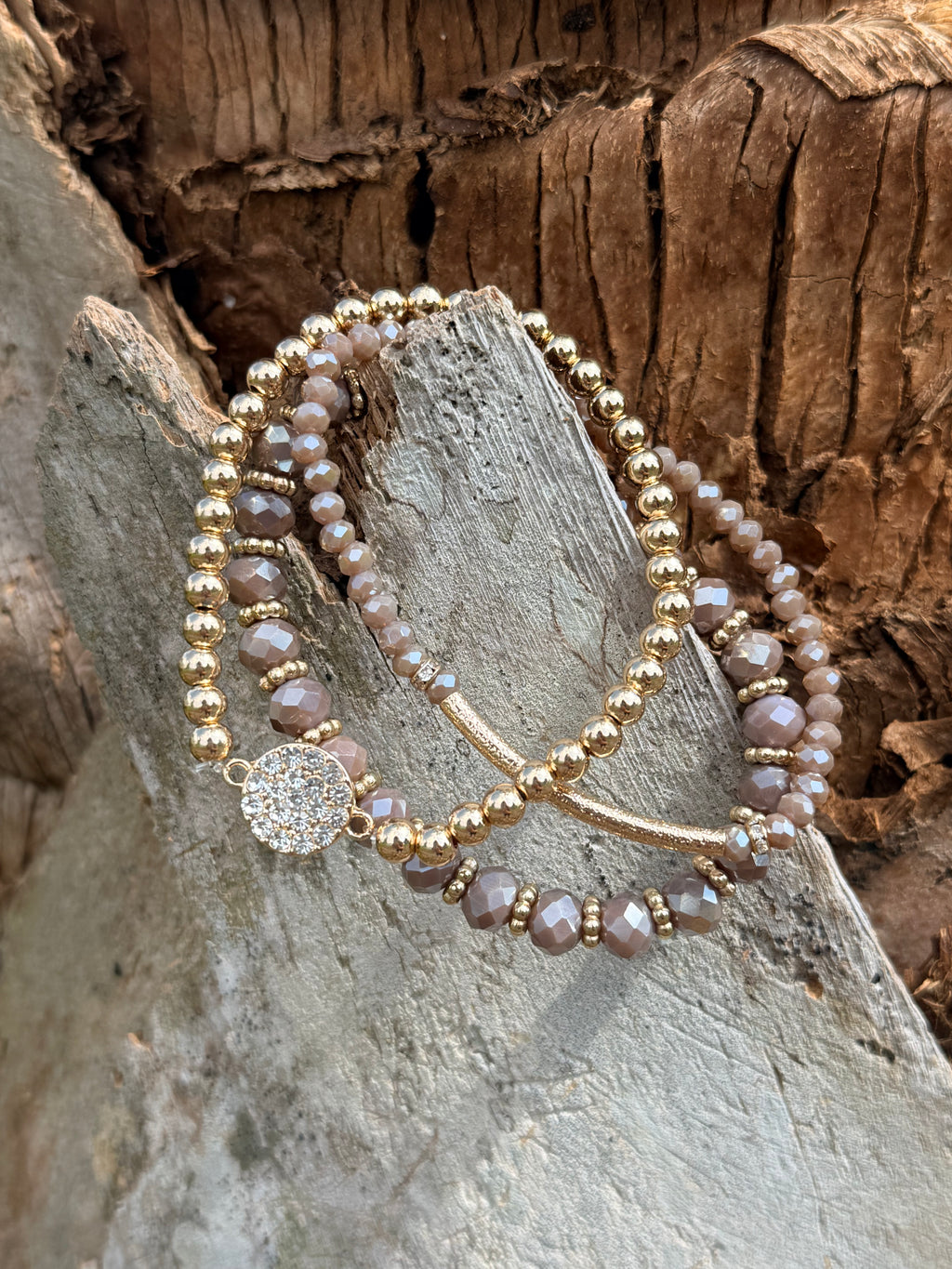 Beaded Bracelets set of 3