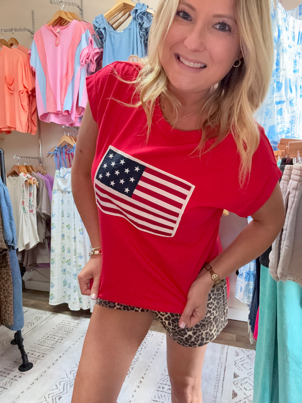 American Flag Tee